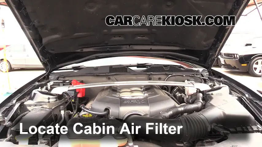 2012 Ford Mustang GT 5.0L V8 Coupe Air Filter (Cabin)